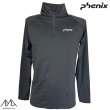 画像1: フェニックス スキー アンダーシャツ アンダーウエア インナー ハーフジップ ブラック PHENIX Basic Inner BLACK (1)