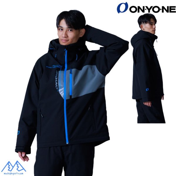 画像3: オンヨネ スキーウエア ブラック ONYONE SKI WEAR OUTER JACKET & PANTS (3)