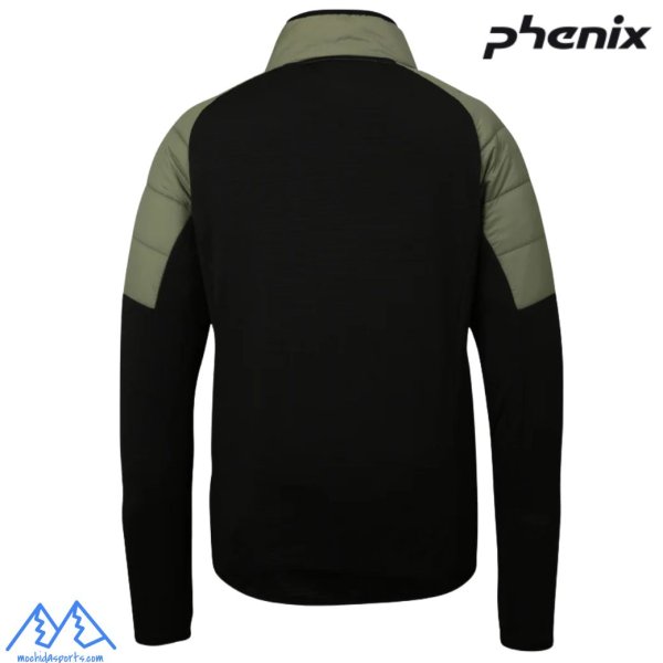 画像2: フェニックス スキー 中綿入 パディング ミドル ジャケット ミドラー カーキ PHENIX Padding Middle Jacket KHAKI (2)