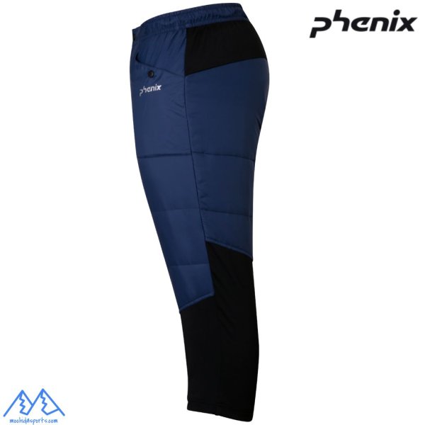 画像2: フェニックス 中綿入 インシュレーション ミドルパンツ ネイビー Phenix 3/4 Middle Pants  (2)