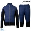 画像1: フェニックス  中綿入 インシュレーション ミドル ジャケット ＆ パンツ ネイビー PHENIX Padding Middle Jacket  3/4 Middle Pants (1)