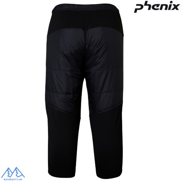 画像5: フェニックス  中綿入 インシュレーション ミドル ジャケット ＆ パンツ ブラック PHENIX Padding Middle Jacket  3/4 Middle Pants (5)