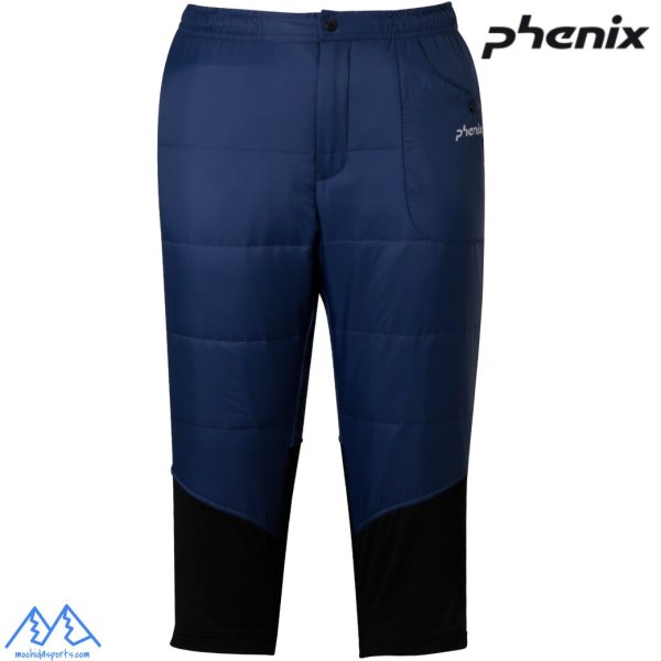 画像1: フェニックス 中綿入 インシュレーション ミドルパンツ ネイビー Phenix 3/4 Middle Pants  (1)