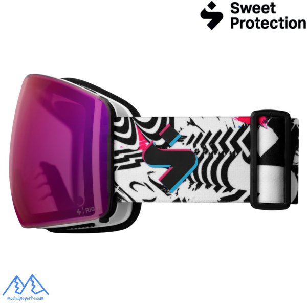 画像3: スウィートプロテクション スキーゴーグル 限定モデル コナー ブロックパーティ Sweet Protection Connor RIG Reflect Block Party Bixbite/Satin White/Block Party (3)