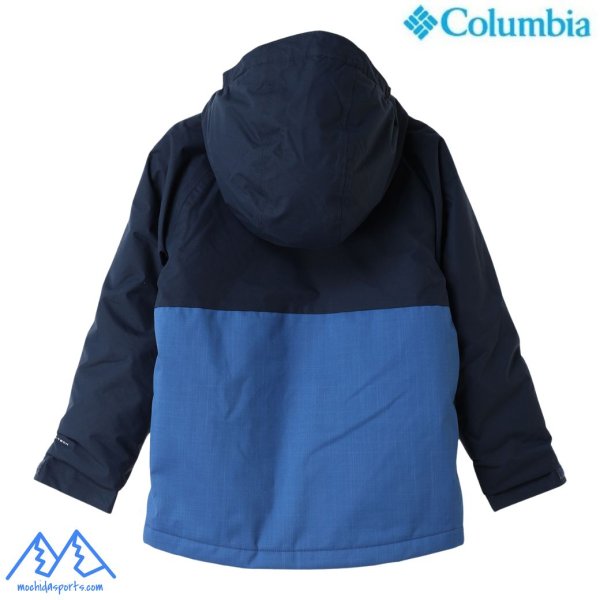 画像2: コロンビア ジュニア スキーウエア スノーウエア ジャケット アルパインアクションIIIジャケット ネイビーブルー Columbia Alpine Action III Jacket  (2)