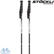 画像1: ストックリ カーボン スキーポール ストック ブラック STOCKLI CARBON COMP 105cm 110cm 115cm (1)