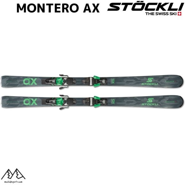 画像1: 試乗スキー ストックリ STOCKLI MONTERO AX 173cm + STRIVE 13D スキー・ビンディングセット (1)