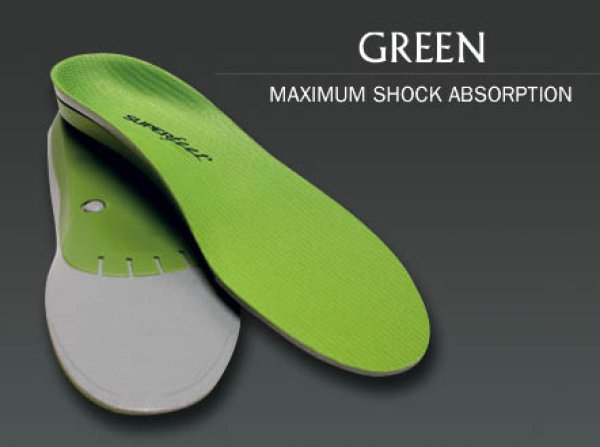 画像1: SUPERfeet トリムフィット グリーン trimfit green (1)