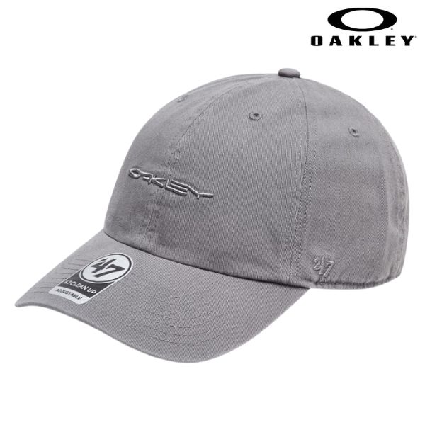 オークリー キャップ 帽子 グレー OAKLEY 47 Soho Dad Hat Storm Front