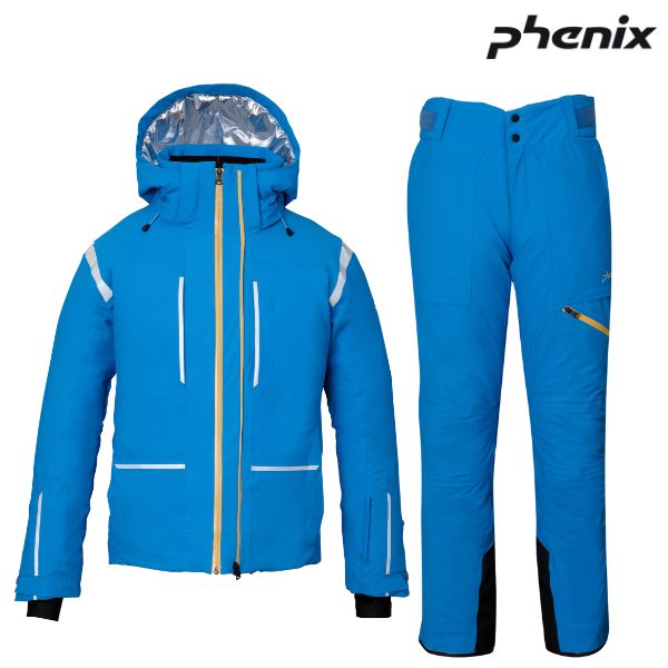 フェニックス スキーウエア ブルー Lサイズ PHENIX RS Demo Performance Jacket JP Pants JP BLUE