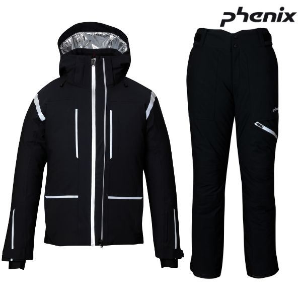 フェニックス スキーウエア ブラック XLサイズ PHENIX RS Demo Performance Jacket JP Pants JP BLACK