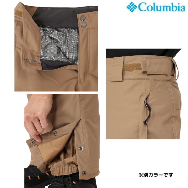 コロンビア スキーパンツ 防水 バガブーIVパンツ ブラック Columbia