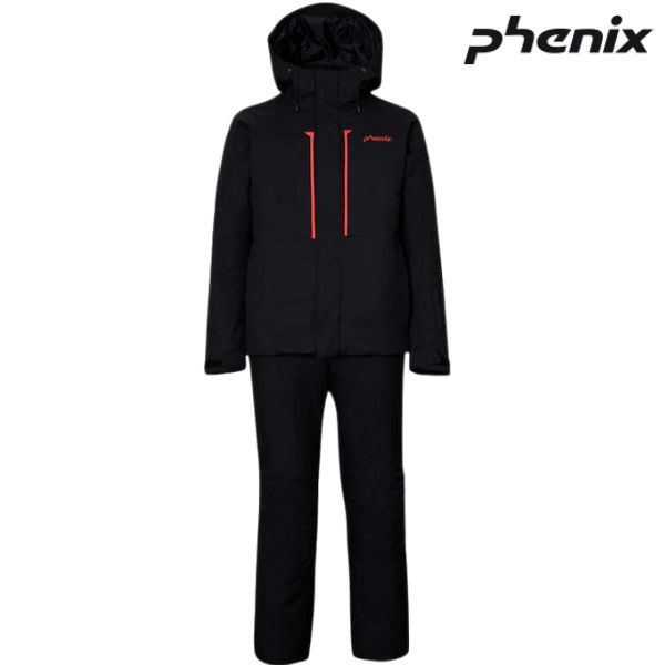 フェニックス スキーウエア スーツ ブラック PHENIX Retro Future Two-piece black