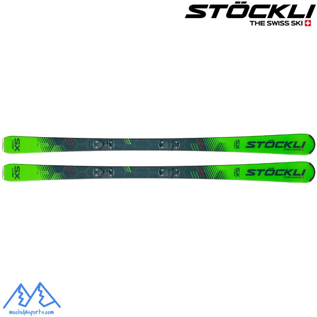 ご予約商品 ストックリ STOCKLI LASER SX + SRT Speed  D20 + SRT 12 Green/Black プレート ビンディングセット