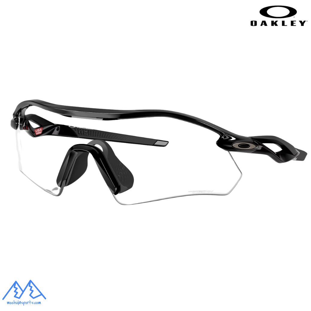 オークリー サングラス レーダープレート 調光レンズ OAKLEY Radar Plate​ polished black / clear to black iridium photochromic