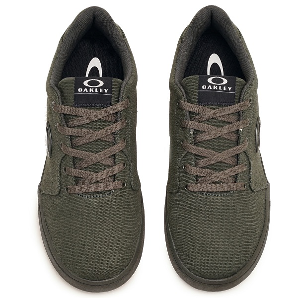 OAKLEY オークリー キャンバス スニーカー カーキ Oakley Canvas Flyer Sneaker NEW DARK BRUSH  86Lオークリー OAKLEY