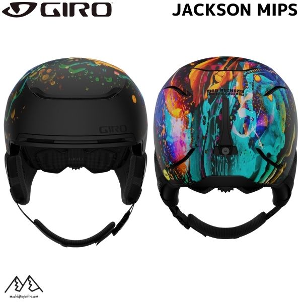 ジロ スキー ヘルメット ジャクソン ミップス MAD ALCHEMYコラボモデル マットブラック オレンジ GIRO JACKSON MIPS  Matte Black Orange Liquid Light ジロ GIRO