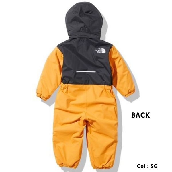 ノースフェイス キッズ ベビー スノーワンピース スキーウエア ロックスバリーピンク 90サイズ THE NORTH FACE Snow  Onepiece RX ノースフェイス THE NORTH FACE